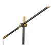 Calumet 1 Light Table Lamp – Matte Black + Olde Brass  |   Desk Lamps Desk Lamps Desk Lamps