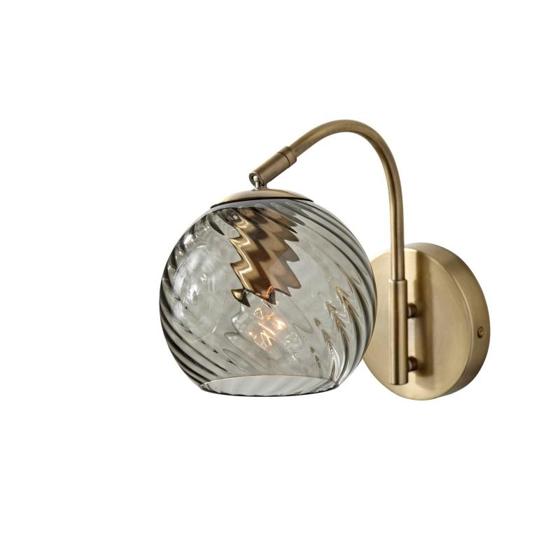 Camden Wall Lamp  |   Flush Mount Wall Lights Flush Mount Wall Lights Antique Brass