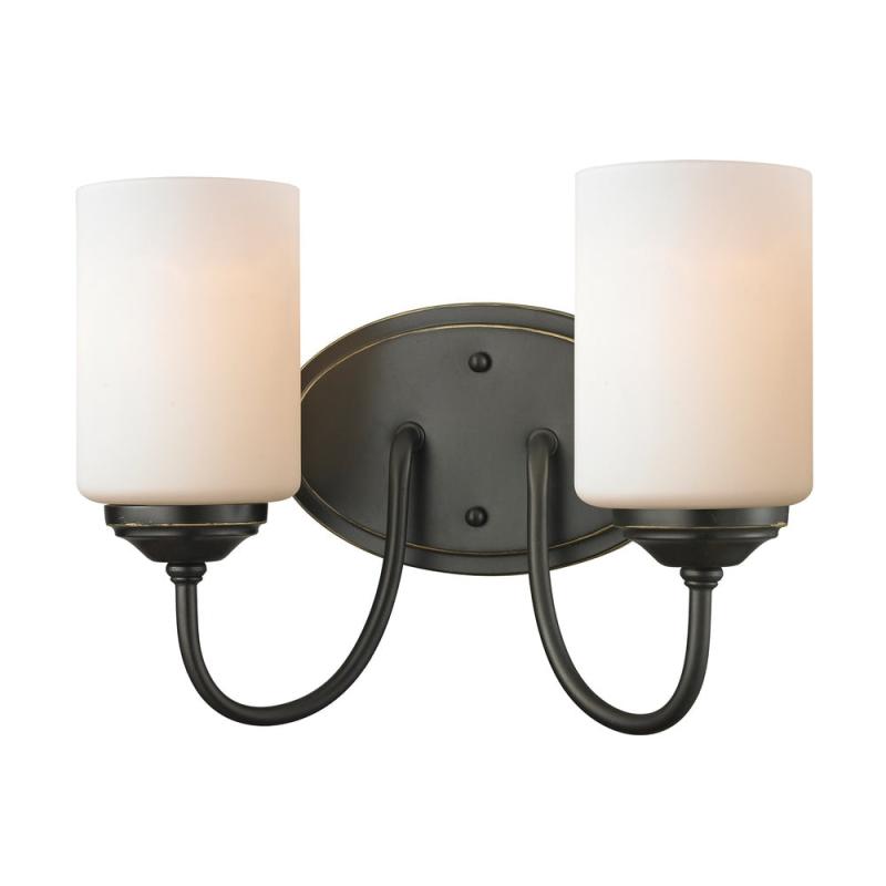 Cardinal 2-light Olde Bronze Vanity  |   Bathroom Lighting Bathroom Lighting Bathroom Lighting