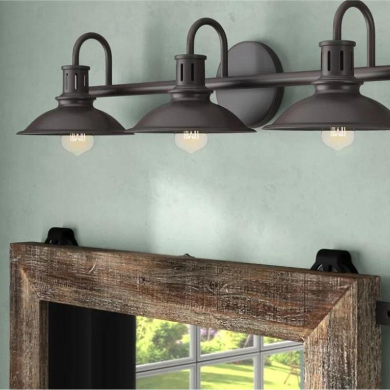 Charentsavan 3-light Black Bath Bar  |   Bathroom Lighting Bathroom Lighting Bathroom Lighting