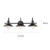 Charentsavan 3-light Black Bath Bar  |   Bathroom Lighting Bathroom Lighting Bathroom Lighting