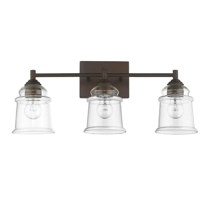 Charentsavan 3-light Bronze Bath Bar  |   Bathroom Lighting Bathroom Lighting Bathroom Lighting