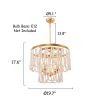 Chichoice Wood Beaded Chandelier Coastal Pendant Light Modern Farmhouse for Living Room, Bedroom, Dining Room, Kitchen  |   Chandeliers Ceiling Lighting Chandeliers