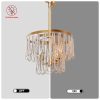 Chichoice Wood Beaded Chandelier Coastal Pendant Light Modern Farmhouse for Living Room, Bedroom, Dining Room, Kitchen  |   Chandeliers Ceiling Lighting Chandeliers