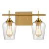 Chios Modern Bathroom Wall Sconces / Vanity Light , 2-Lights  |   Bathroom Lighting Bathroom Lighting Bathroom Lighting