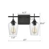 Chios Modern Bathroom Wall Sconces / Vanity Light , 2-Lights  |   Bathroom Lighting Bathroom Lighting Bathroom Lighting