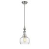 Chloe Transitional 1-light Brushed Nickel Pendant – Silver  |   Kitchen Lighting Kitchen Lighting Kitchen Lighting