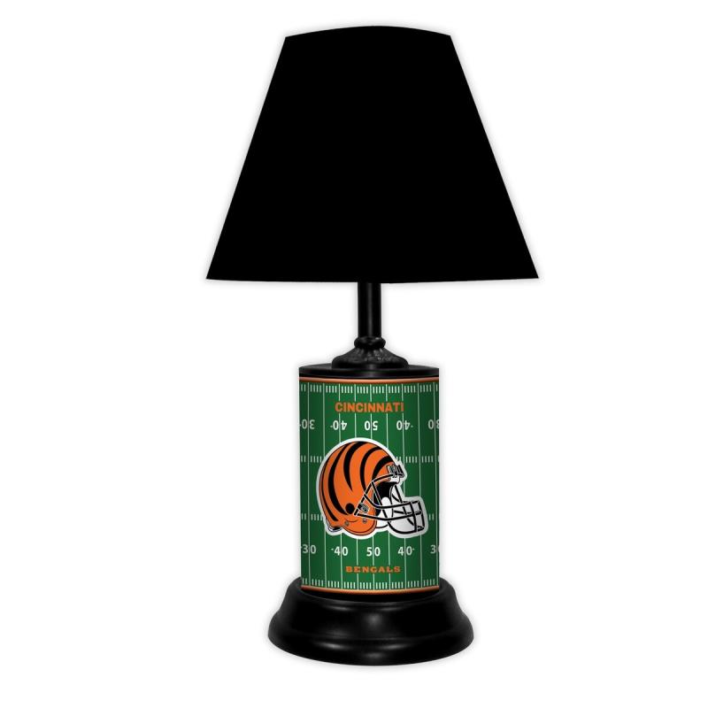 Cincinnati Bengals Field Lamp-Bk – Cincinnati Bengals  |   Desk Lamps Desk Lamps Cincinnati Bengals