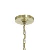 Clover 8 Light Aged Brass Chandelier – 22.5” W x 22.5” H  |   Chandeliers Ceiling Lighting Chandeliers