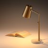 CO-Z 20-inch Adjustable Gold Desk Lamp with Marble Base – Antique Brass  |   Desk Lamps Desk Lamps Desk Lamps