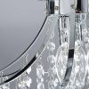 CO-Z 3-Light Crystal Raindrop Flush Mount Chandelier  |   Chandeliers Ceiling Lighting Chandeliers