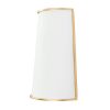 Coco 2-Light Gold Flush Wall Sconce  |   Flush Mount Wall Lights Flush Mount Wall Lights Flush Mount Wall Lights