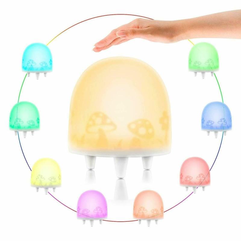 Color-Changing Silicone LED Touch Lamp  |   Night Lights Night Lights Night Lights