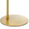 Contemporary Desk Lamp with Gold Finish and Cylinder Shade – 7.5″D x 25.75″W x 24.5″H  |   Desk Lamps Desk Lamps Desk Lamps