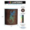 CoTa Global LED Lantern Gecko – 5.1 inch x 6.3 inch – Multicolor  |   Night Lights Night Lights Multicolor