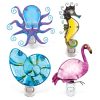 CoTa Global Ocean Life Metal Glass Night Lights with Switch – 4 Pieces  |   Night Lights Night Lights Multicolor