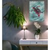 CoTa Global Sea Turtle Light Up LED Wall Art – Changing Color LED – 15.75Lx11.9Wx1H inches  |   Night Lights Night Lights Night Lights