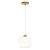 Digby Glass and Metal Globe Shade Pendant Light  |   Kitchen Lighting Kitchen Lighting Kitchen Lighting