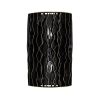 Estela 2-Light Flush Black and Gold Wall Sconce  |   Flush Mount Wall Lights Flush Mount Wall Lights Flush Mount Wall Lights