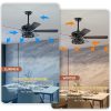 Farmhouse Ceiling Fan Light with Remote and 3 Speeds,Reversible  |   Ceiling Fans Ceiling Fans Ceiling Fans