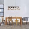 Farmhouse Chandeliers for Dining Room,Rustic Kitchen Island Light,5-Light Industrial Kitchen Island Pendant Light  |   Chandeliers Ceiling Lighting Chandeliers