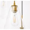 Gerald Glass 3-light Pendant  |   Kitchen Lighting Kitchen Lighting Chrome - Frosted/Black - Clear/Brass - Clear/Brass - Frosted/Chrome - Clear/Black - Frosted