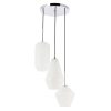 Gerald Glass 3-light Pendant  |   Kitchen Lighting Kitchen Lighting Chrome - Frosted/Black - Clear/Brass - Clear/Brass - Frosted/Chrome - Clear/Black - Frosted