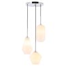 Gerald Glass 3-light Pendant  |   Kitchen Lighting Kitchen Lighting Chrome - Frosted/Black - Clear/Brass - Clear/Brass - Frosted/Chrome - Clear/Black - Frosted