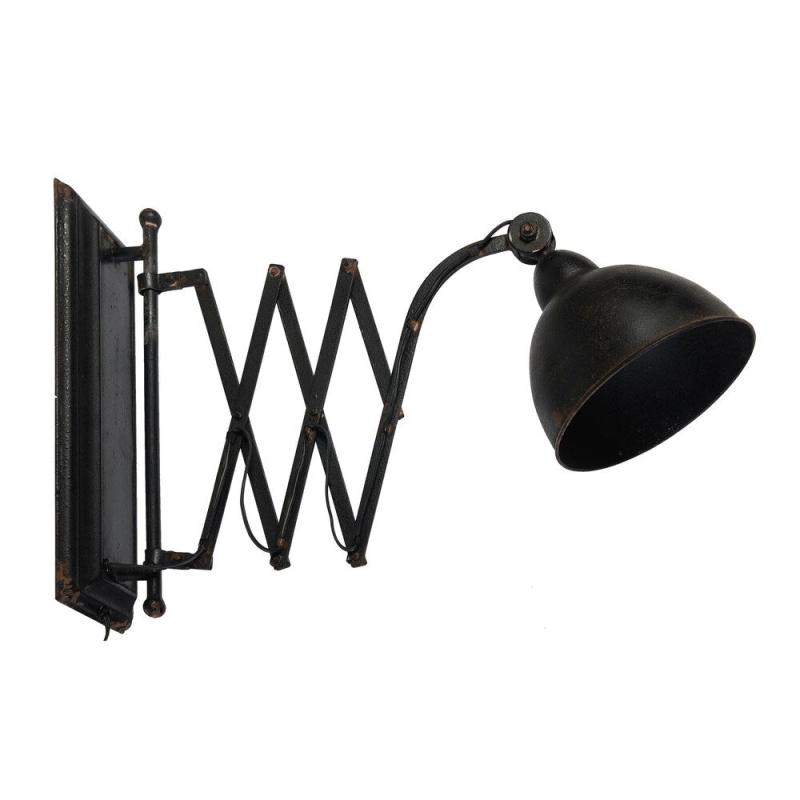 Home Arris 1-light Black Extension Wall Lamp  |   Swing Arm Lights Swing Arm Lights Black