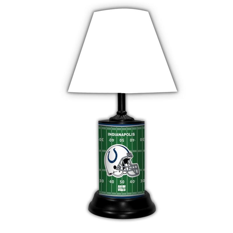 Indianapolis Colts Field Lamp-Wt – Indianapolis Colts  |   Desk Lamps Desk Lamps Desk Lamps