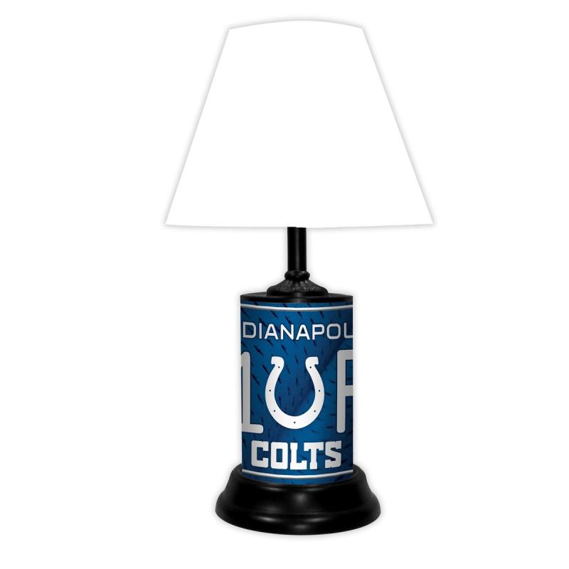 Indianapolis Colts Lamp-Wt – Indianapolis Colts  |   Desk Lamps Desk Lamps Desk Lamps