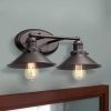 Industrial 2-Light Bathroom Wall Light Vanity Lights Oil Rubbed Bronze  |   Bathroom Lighting Bathroom Lighting Bathroom Lighting