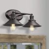 Industrial 2-Light Bathroom Wall Light Vanity Lights Oil Rubbed Bronze  |   Bathroom Lighting Bathroom Lighting Bathroom Lighting