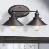 Industrial 2-Light Bathroom Wall Light Vanity Lights Oil Rubbed Bronze  |   Bathroom Lighting Bathroom Lighting Bathroom Lighting