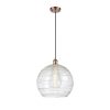 Innovations Lighting Ballston Athens Deco Swirl 1 Light 14″ Cord Hung Pendant  |   Kitchen Lighting Kitchen Lighting Kitchen Lighting