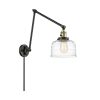 Innovations Lighting Bell – 1 Light 8″ Double Extension Swing Arm – 8″ Shade – Plug In or Hardwired  |   Swing Arm Lights Swing Arm Lights Swing Arm Lights