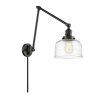 Innovations Lighting Bell – 1 Light 8″ Double Extension Swing Arm – 8″ Shade – Plug In or Hardwired  |   Swing Arm Lights Swing Arm Lights Swing Arm Lights