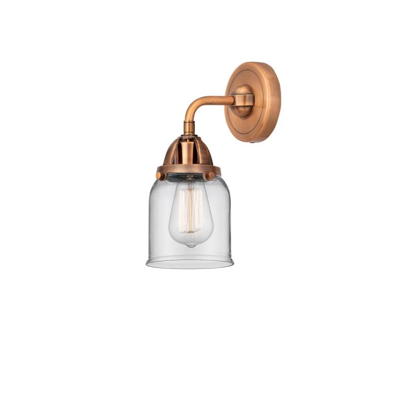 Innovations Lighting Nouveau 2 Bell – 1 Light 5″ Sconce  |   Wall Sconces Wall Lighting Wall Sconces