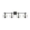 Innovations Lighting Striate – 4 Light 33″ Bath Vanity Light  |   Bathroom Lighting Bathroom Lighting Bathroom Lighting