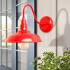 Joanie 1 Light Outdoor Wall Lighting Red Finish  |   Outdoor Wall Lighting Outdoor Wall Lighting Outdoor Wall Lighting