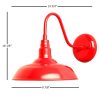 Joanie 1 Light Outdoor Wall Lighting Red Finish  |   Outdoor Wall Lighting Outdoor Wall Lighting Outdoor Wall Lighting