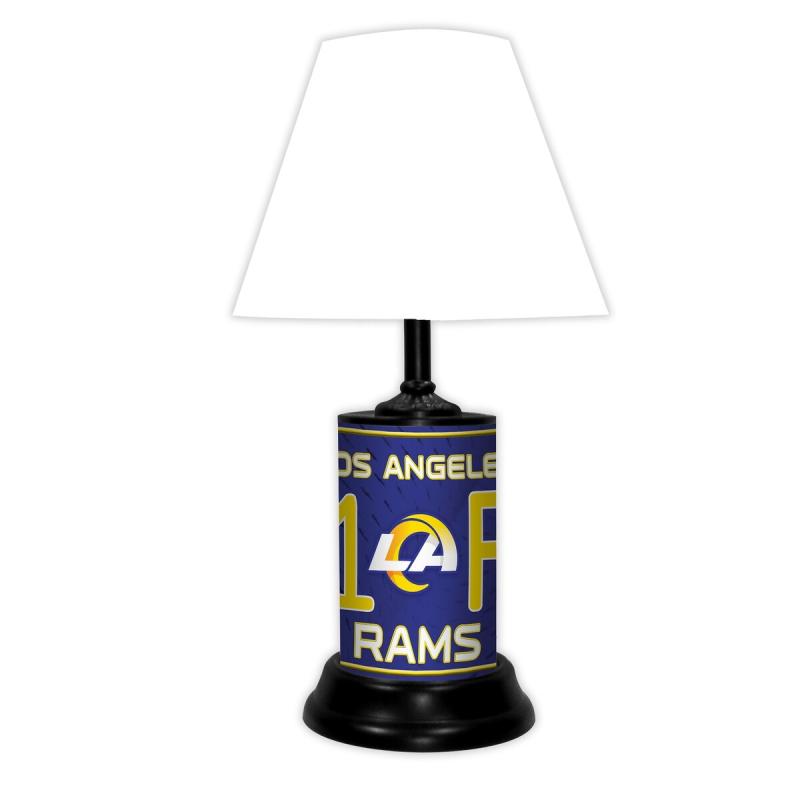 LA Rams Lamp-Wt – LA Rams  |   Desk Lamps Desk Lamps Desk Lamps