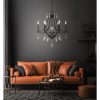 Laurel Estate 26.75-Inch Wide 6 Light Chandelier  |   Chandeliers Ceiling Lighting Chandeliers