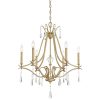 Laurel Estate 26.75-Inch Wide 6 Light Chandelier  |   Chandeliers Ceiling Lighting Chandeliers