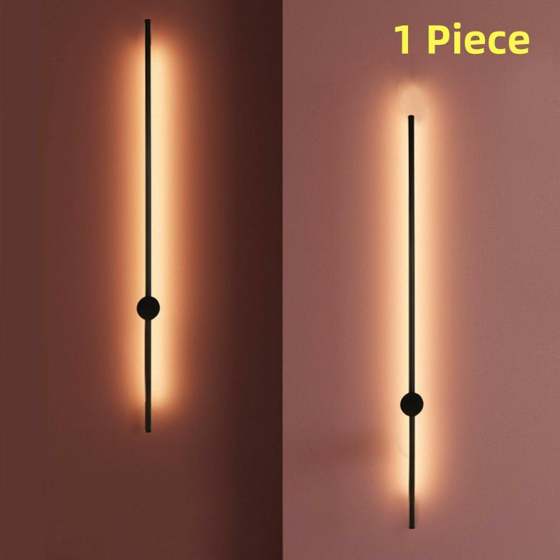 LED Linear Wall Light Long Strip Wall Lamp Hardwired Sconce – 39.4″  |   Flush Mount Wall Lights Flush Mount Wall Lights Flush Mount Wall Lights