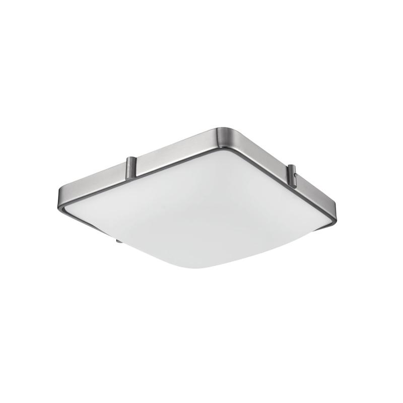 Led SQU Flush, 1300LM, 15W 3000K  |   Flush Mount Wall Lights Flush Mount Wall Lights Brushed Nickel