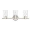 Lighting 17233 Munich 3 Light 23″ Wide Commercial Vanity Light  |   Bathroom Lighting Bathroom Lighting Bathroom Lighting