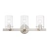 Lighting 17233 Munich 3 Light 23″ Wide Commercial Vanity Light  |   Bathroom Lighting Bathroom Lighting Bathroom Lighting