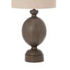 Lighting Coastal Farmhouse Brown Timeless Table Lamps with Linen Shade (Set of 2) 3-Way Switch  |   Lamp Sets Lamp Sets Brown