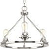 Lighting Debut Brushed Nickel 3-light Semi-flush Convertible Fixture  |   Semi-Flush Mount Ceiling Lights Ceiling Lighting Semi-Flush Mount Ceiling Lights